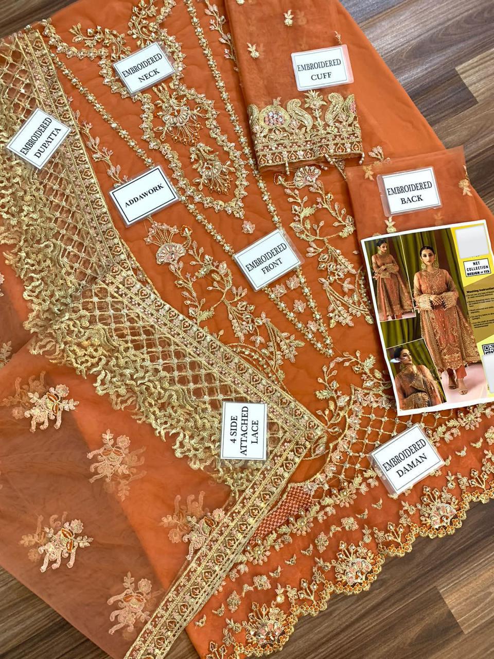 Bridal Net Cutwork