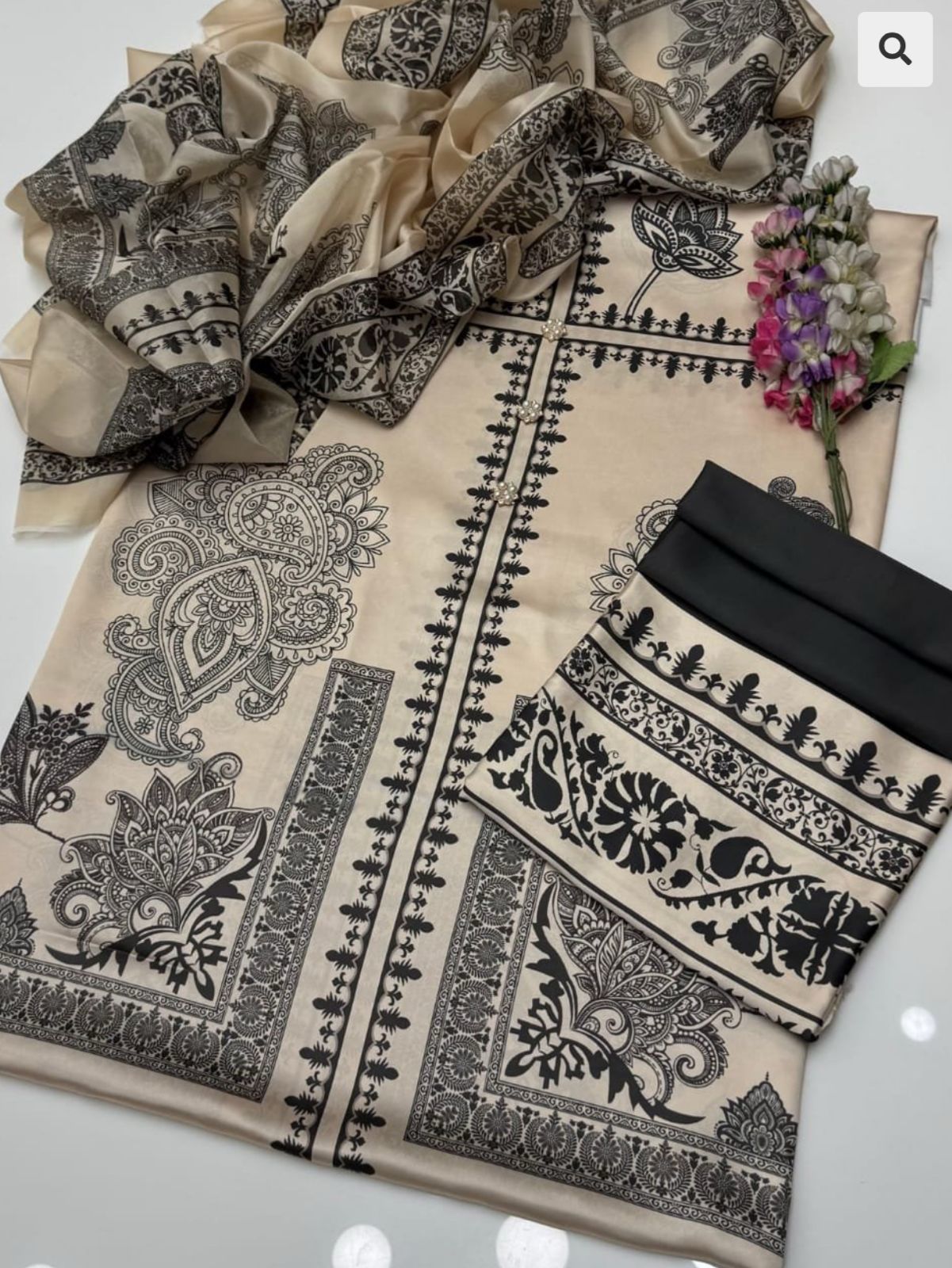 Tie N Die Digital printed